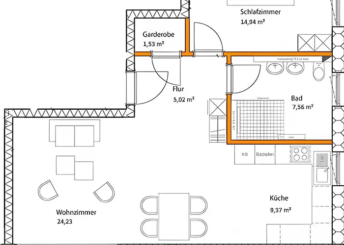 Am Roesslewald Lägenhet Breitnau